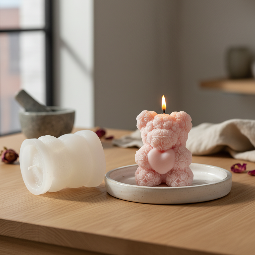 Teddy Silicone Mould | Melt & Mold