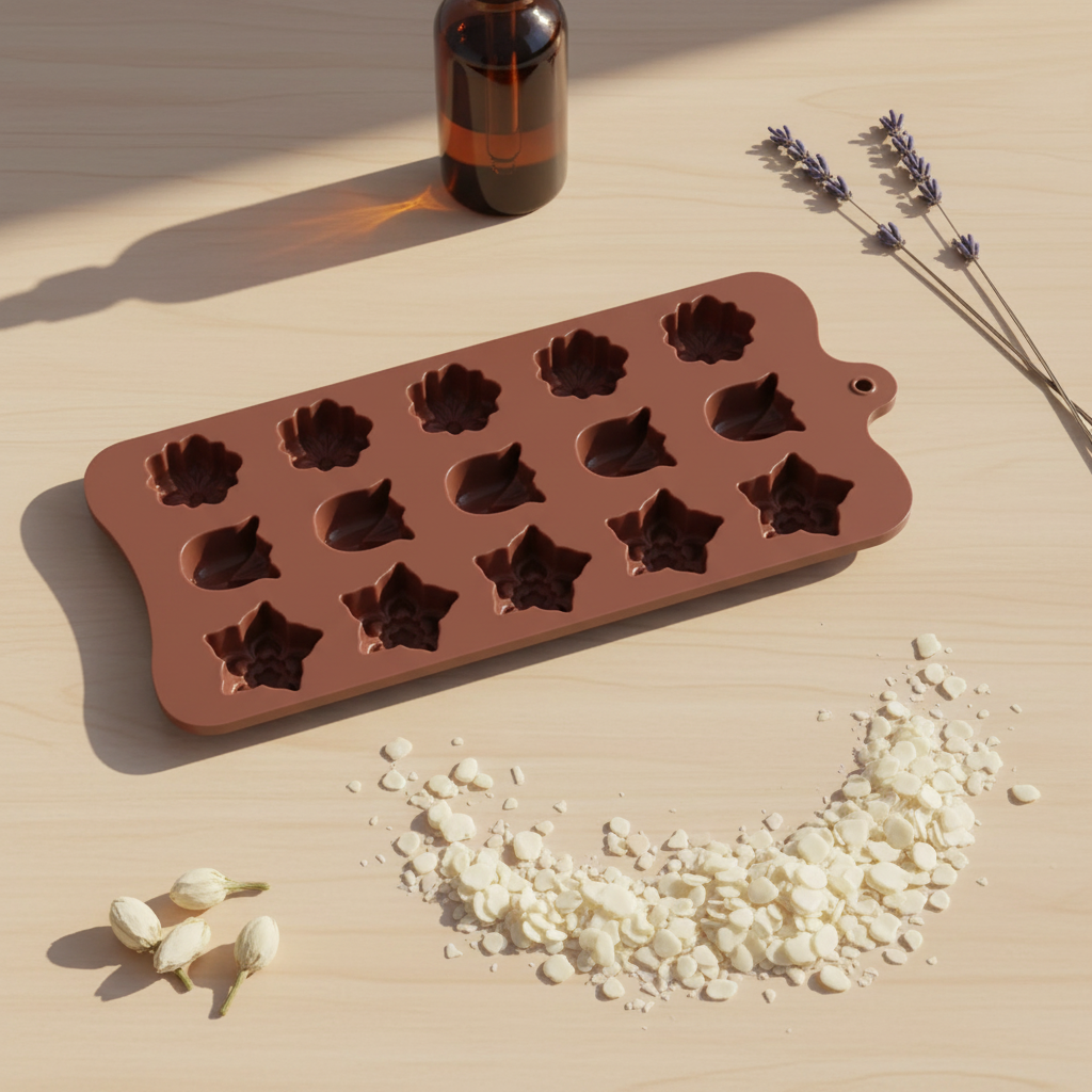 Assorted Flower Mould – Product View | Melt & Mold
