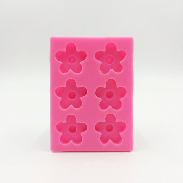 6 Cavity Flower Mould | Melt & Mold