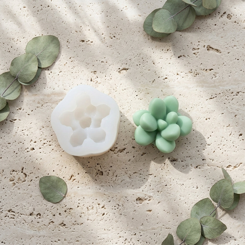 Succulent Mould 1 – Lifestyle | Melt & Mold