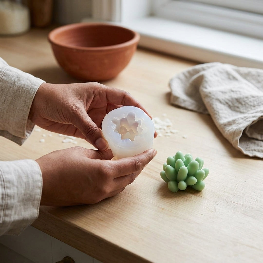 Succulent Mould 9 – Product View | Melt & Mold