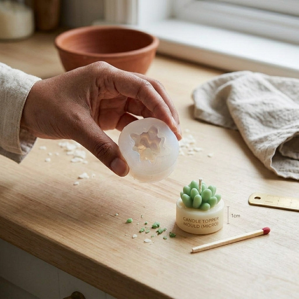 Succulent Mould 9 – Detail View | Melt & Mold