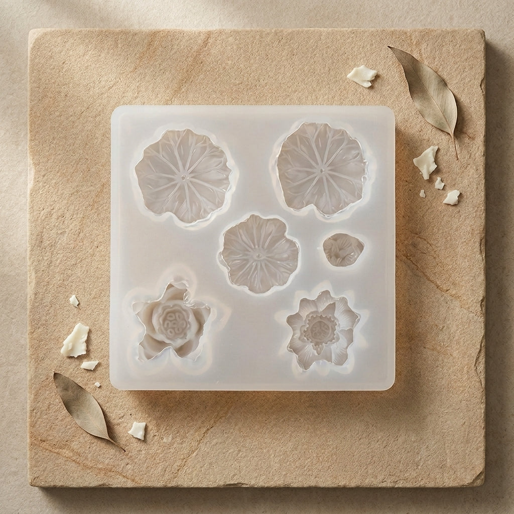 Lotus Pond Mould 2 – close-up view
