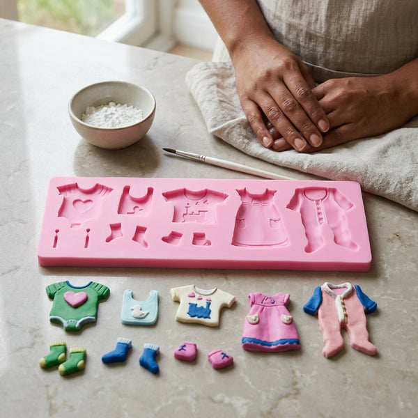 Baby Cloth Mould – front view