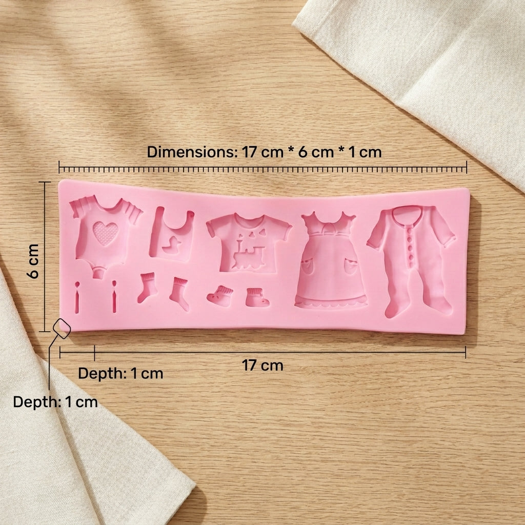 Baby Cloth Mould – close-up view