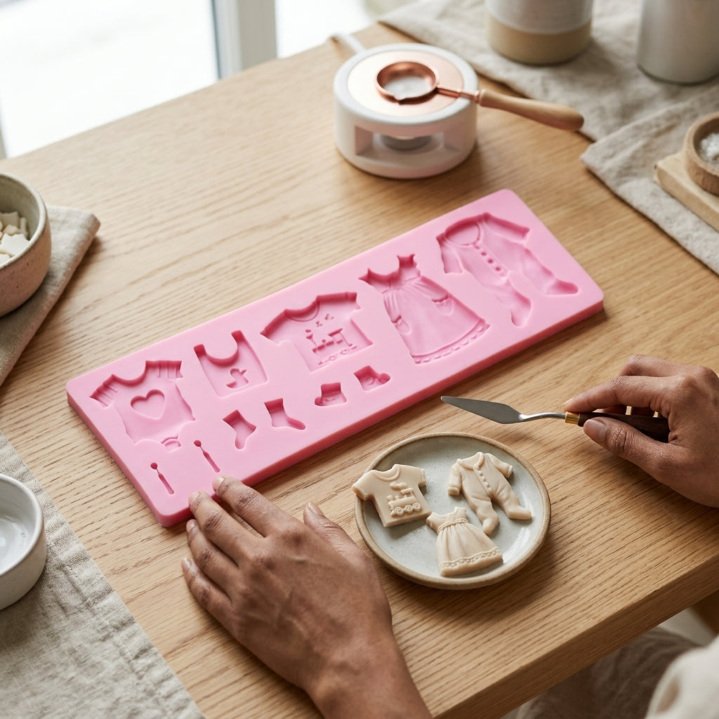 Baby Cloth Mould – side view