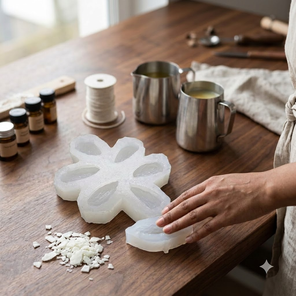 5 Cavity Almond Mould