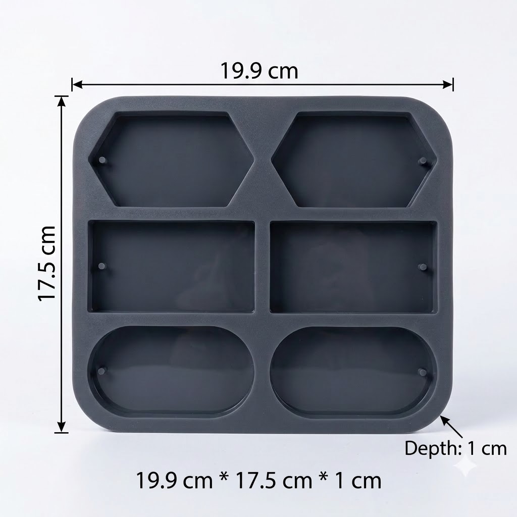 Assorted Shapes Wax Sachet Mould