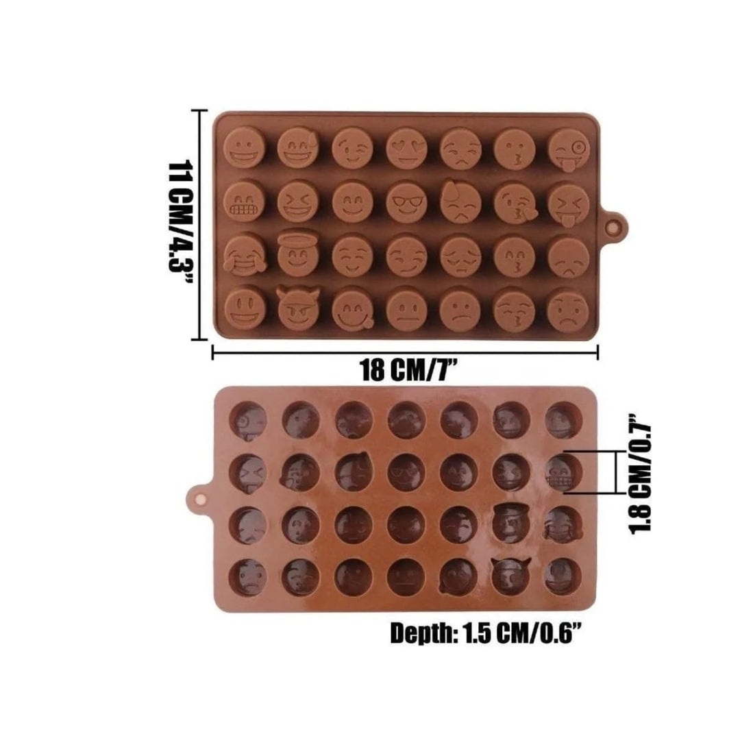Emoji Mould – Close-Up | Melt & Mold