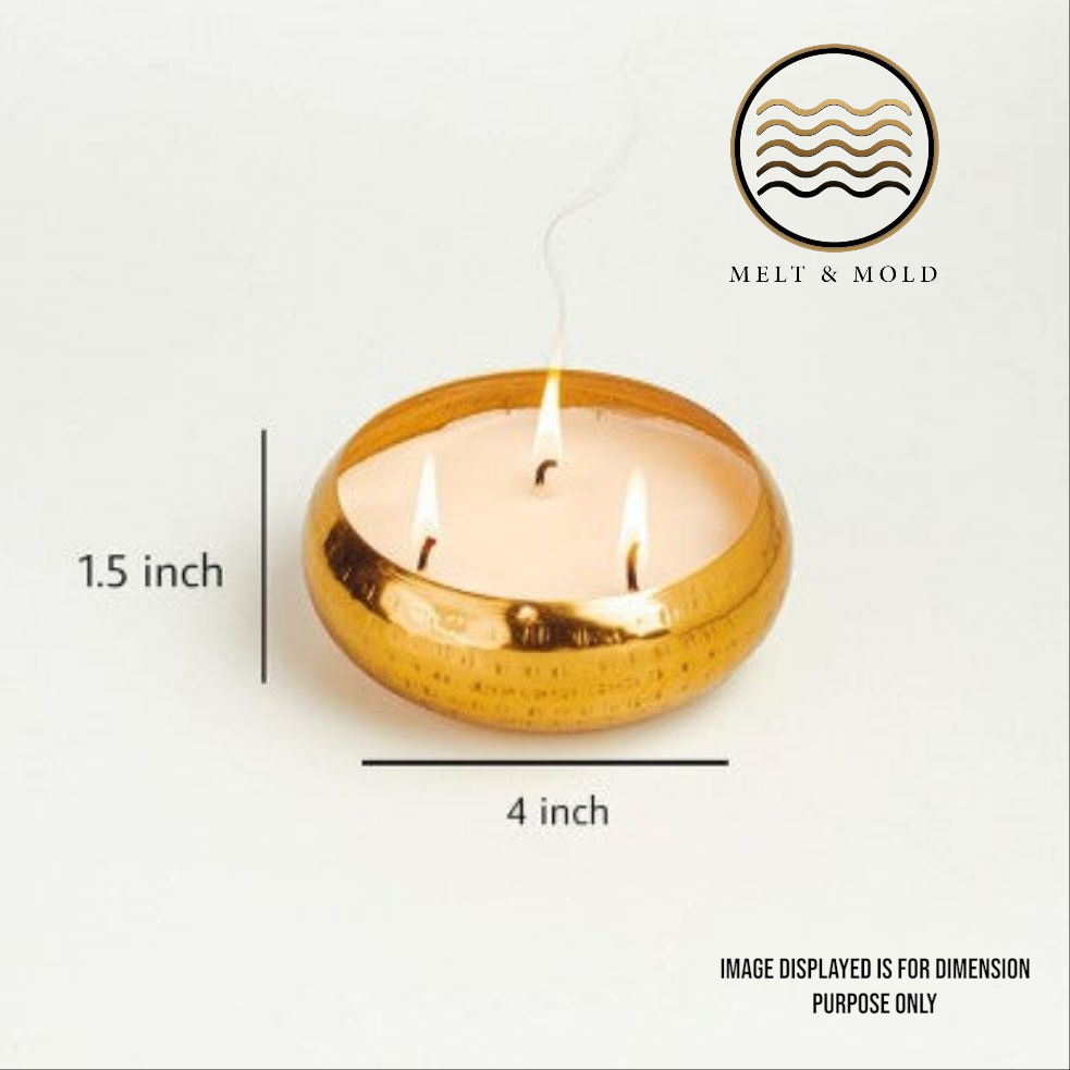 4 Inch Metal Urli – Close-Up | Melt & Mold