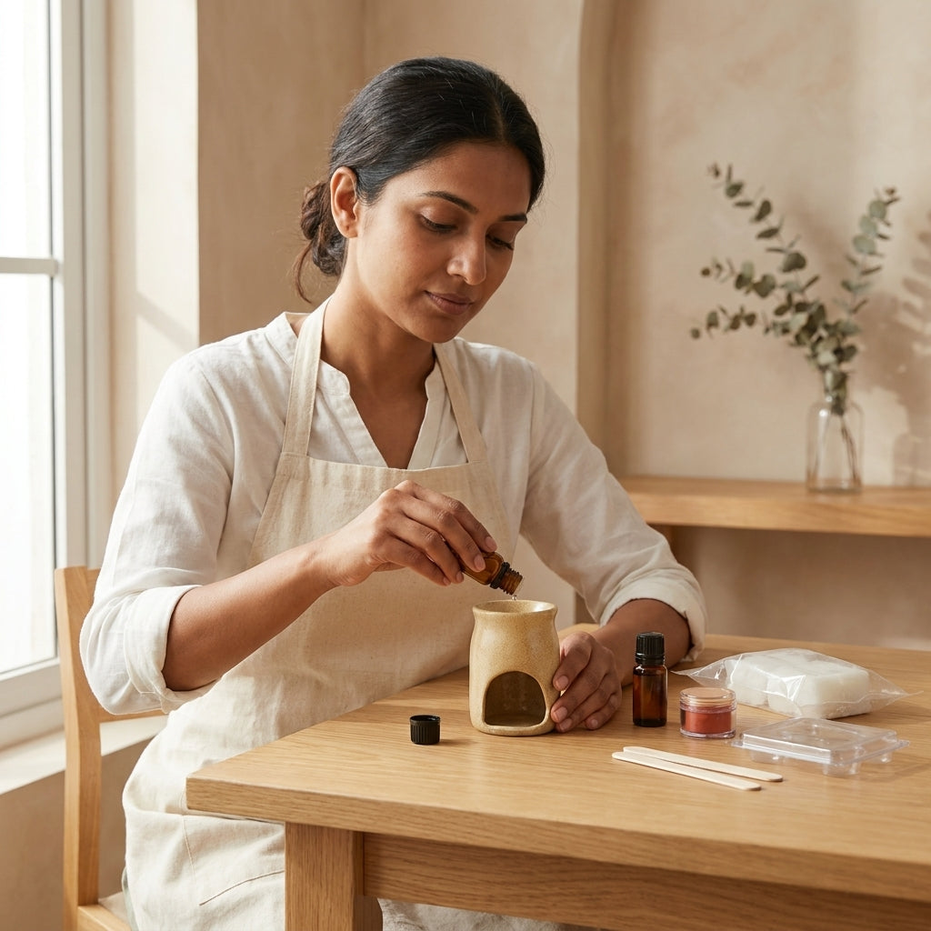 Make Your Own Wax Melts- DIY Kit – angle view
