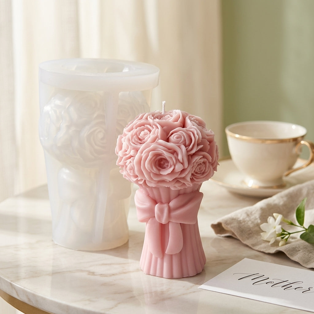 Flower Bouquet Mould – close-up view