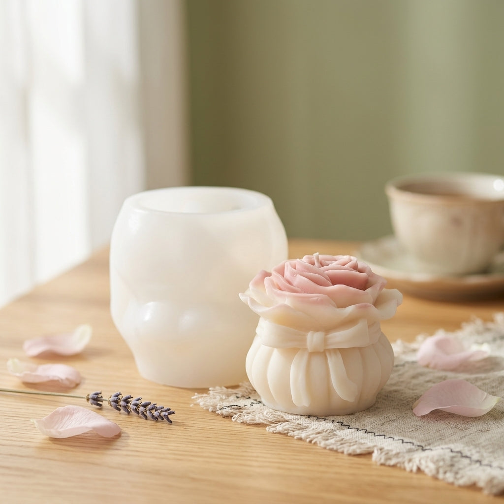 Rose Bouquet Mould – angle view
