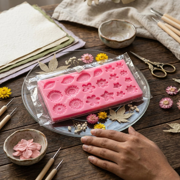 Multicavity Botanical Mould – front view