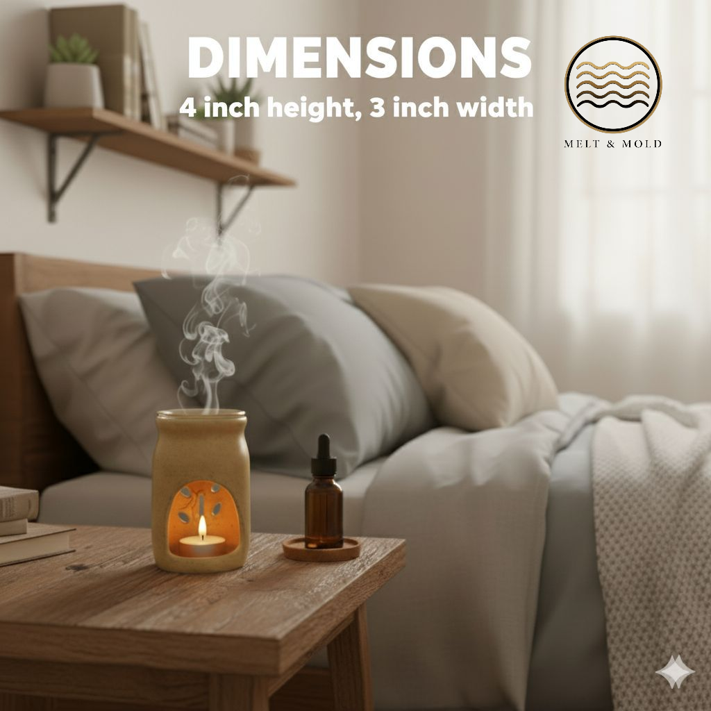Oil Burner – Detail View | Melt & Mold