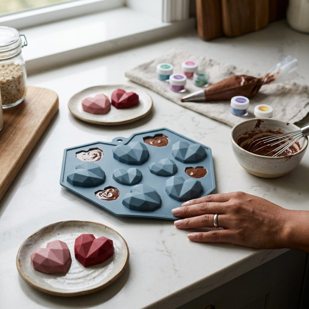 Pinata Heart Mould – Close-Up | Melt & Mold
