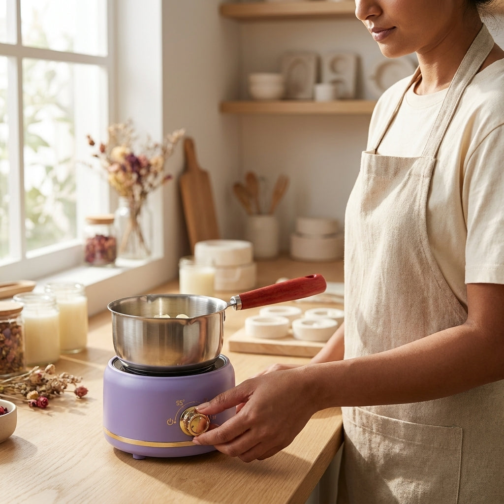 Wax Melter With 500 ml Pot – front view