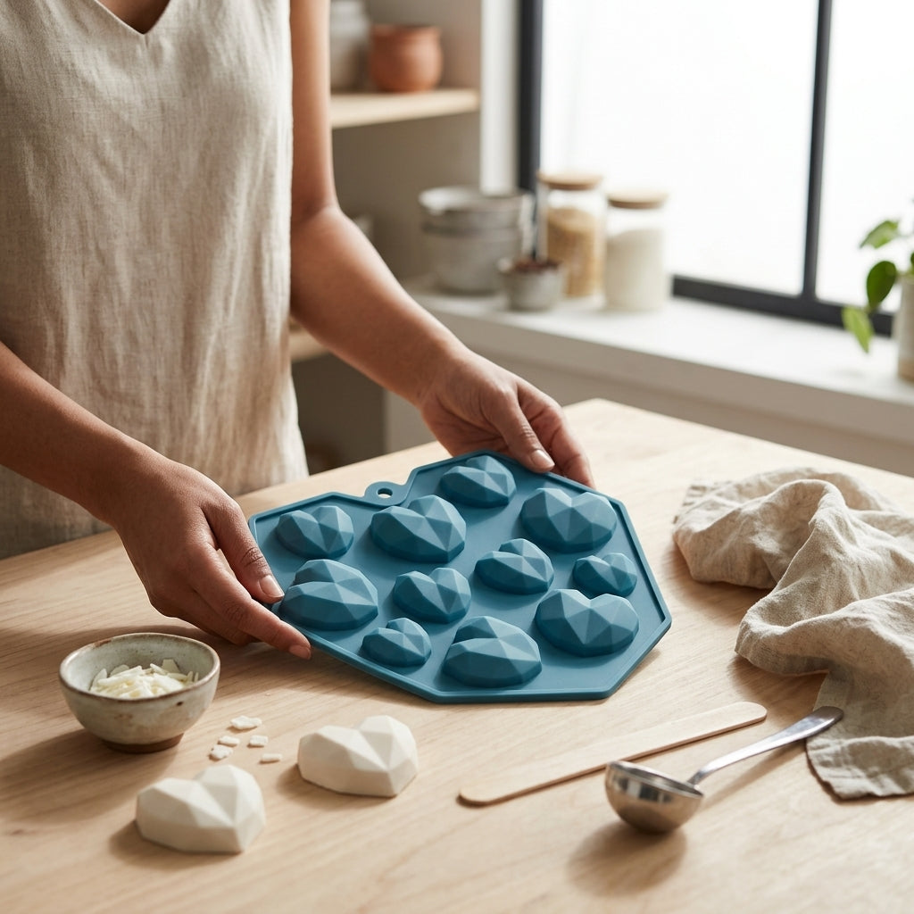Pinata Heart Mould – Detail View | Melt & Mold