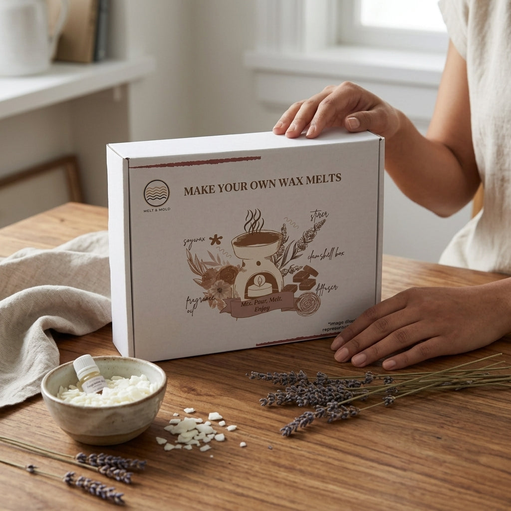 Make Your Own Wax Melts- DIY Kit – front view
