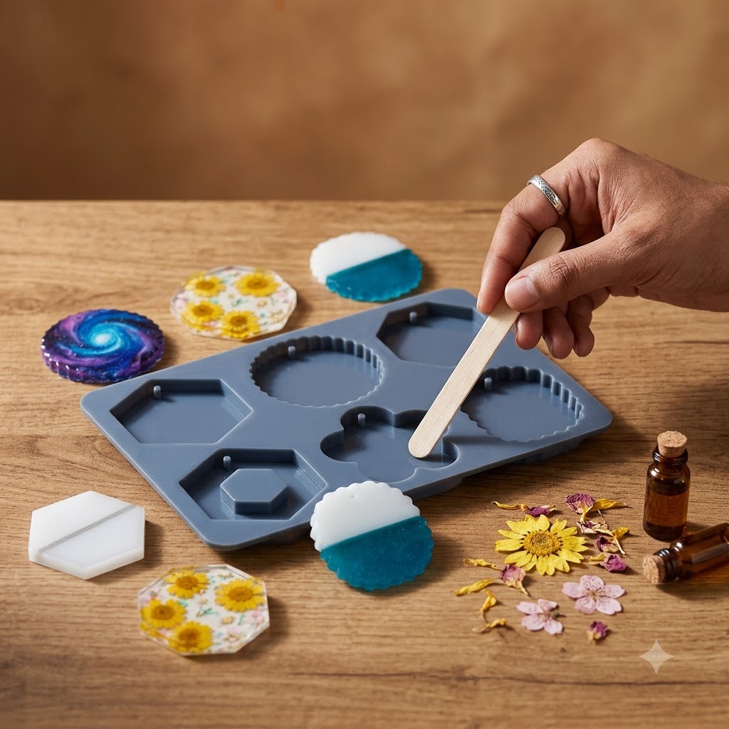 Flower Wax Sachet Mould