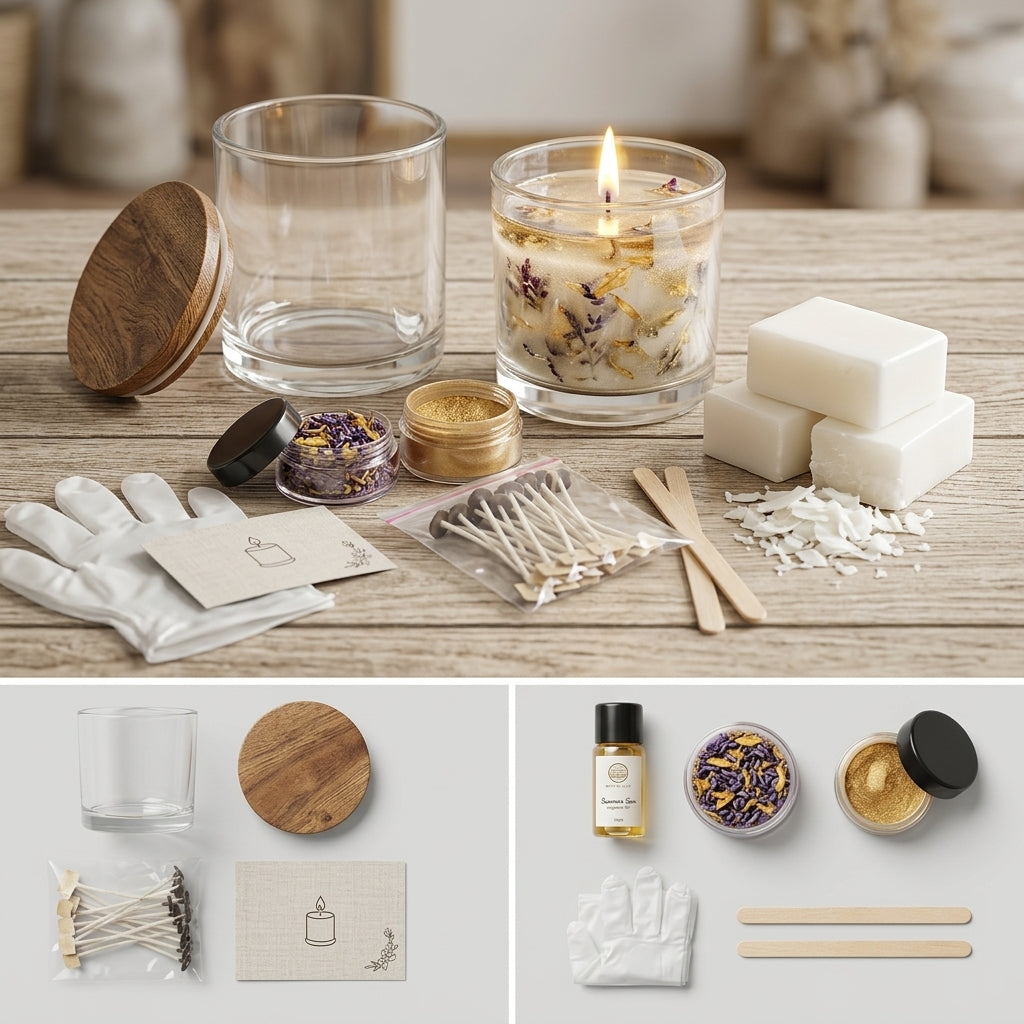 Scented Candle DIY Kit – packaging view